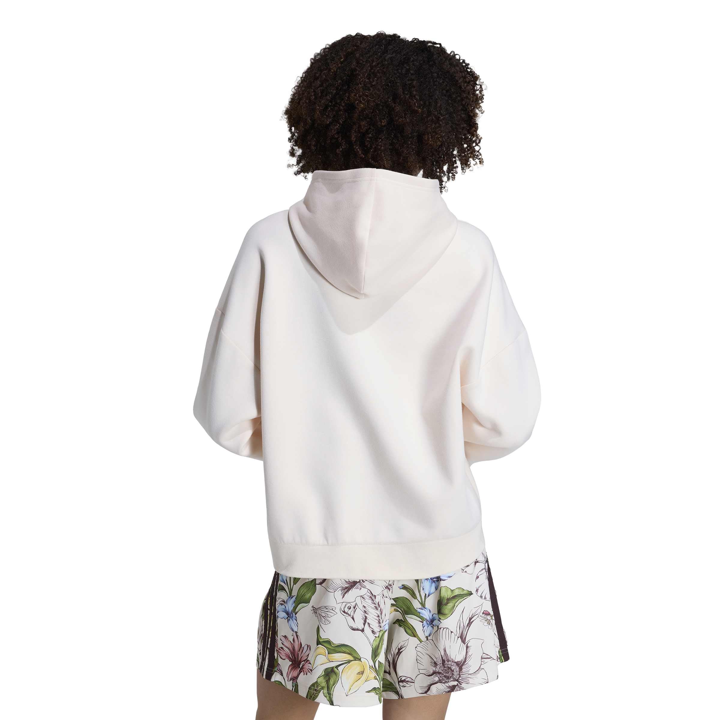 adidas Kobiety Adidas X Farm Rio Hoodie Sweatshirt, ecru tint/shadow brown/MULTICOLOR, XS