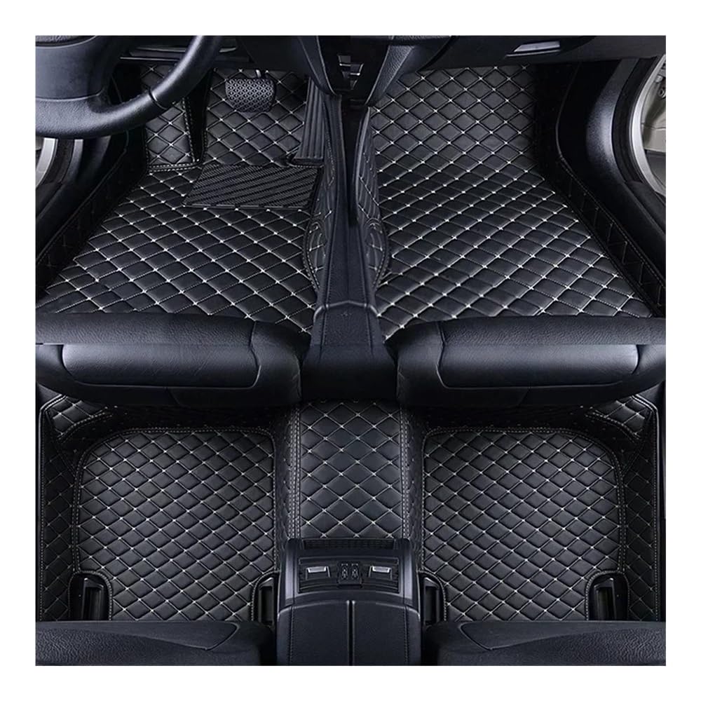 Tapis de sol pour Audi A8 5 places 2003-2010 tapis d'intérieur de couleur beige - 4