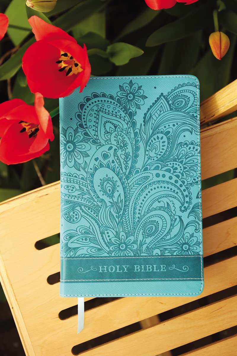 NIV Bible for Teen Girls: New International Version, Caribbean Blue, Leathersoft