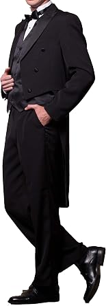 Mens Black Tuxedo with Tails