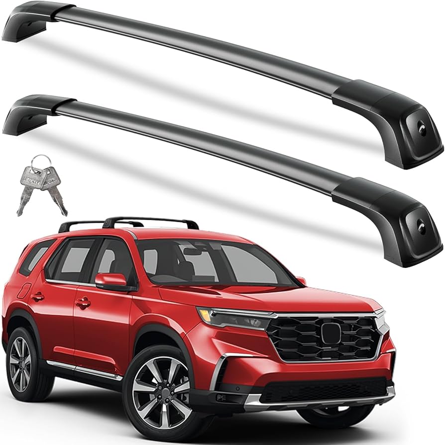 Amazon.com: Wonderdriver 260lbs Lockable Roof Rack Cross Bars
