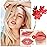 1 Pack Crystal Flower Jelly Lipstick,Magic Color Changing Lipstick,PH Clear Temperature Color Changing Lip Gloss,Lip Balm,Long Lasting Nourishing Moisturizing Lip Stick Set H01
