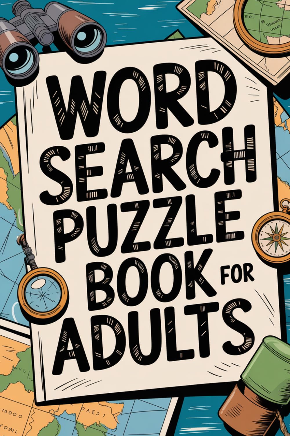 Word Search Puzzle Book for Adults: Steady Activity Companion for Grown-Ups