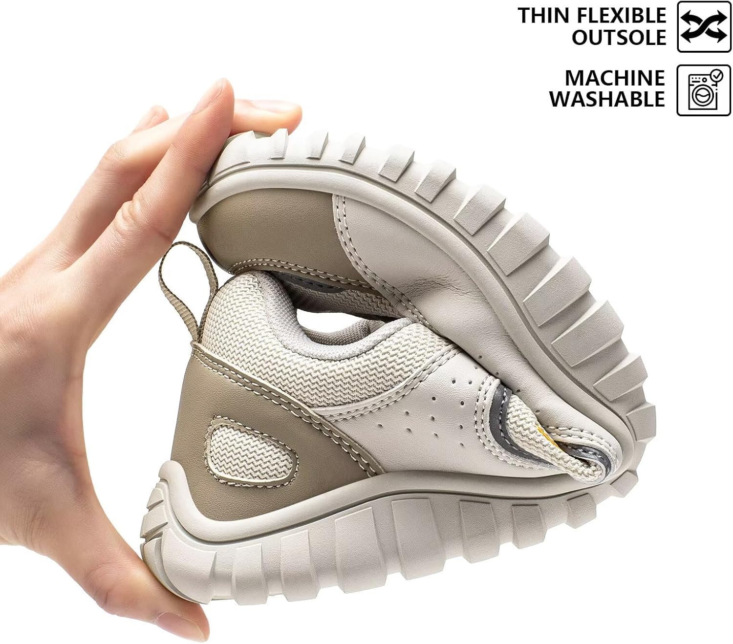 Size 40 HOBIBEAR Womens Barefoot Shoes | Wide Toe Box | Comfortable Outdoor Sneaker