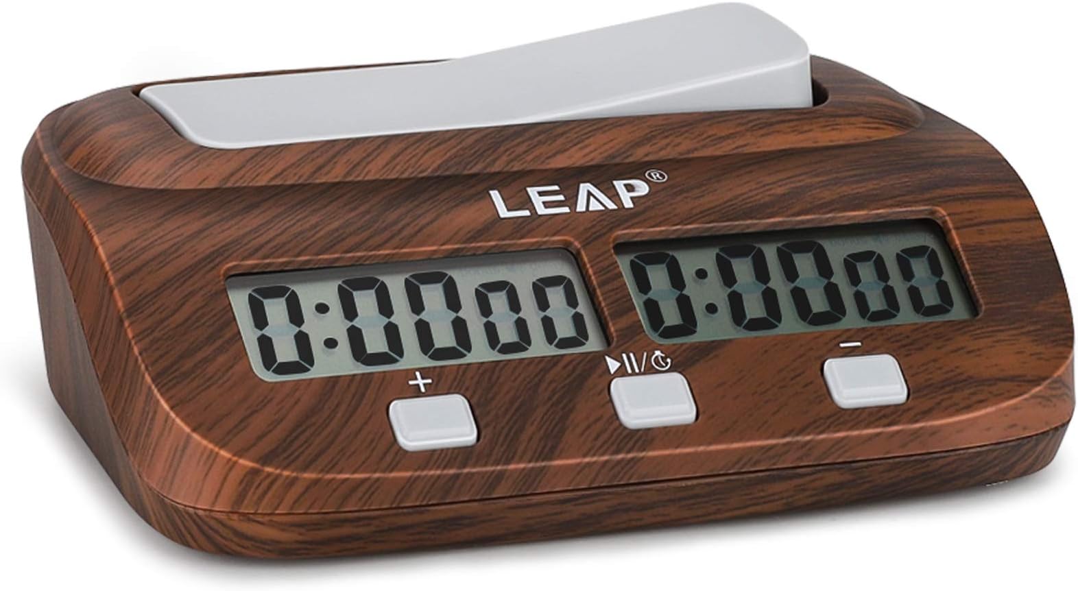 LEAPDigital Chess Clock - Professional Timer with Alarm for Chess Board Games