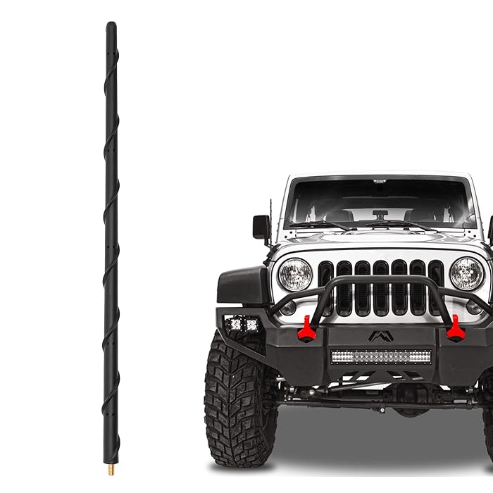 Buy KSaAuto 16 Inch Antenna for Jeep Wrangler JK JL JKU JLU Gladiator
