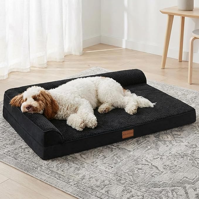 Cama Ortopédica para Perro Tamaño Grande Lavable