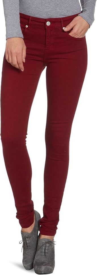 jean skinny rouge