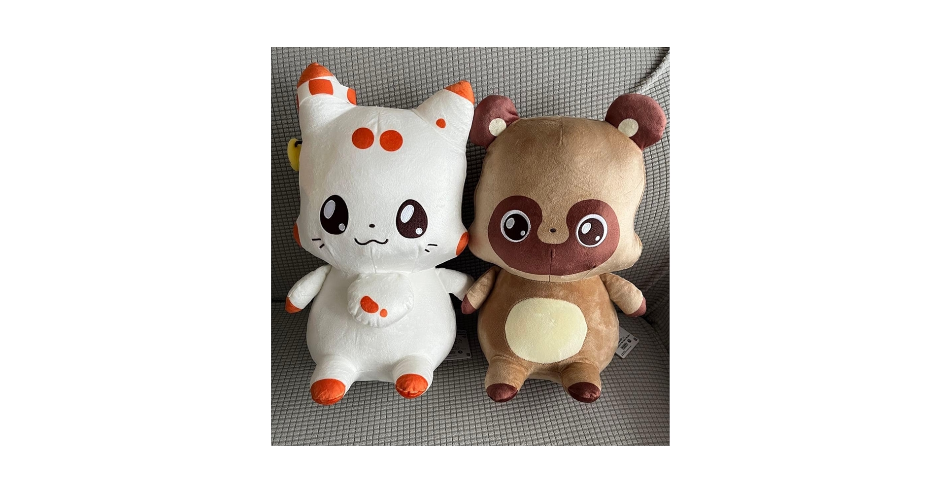 二尾の小狐てｎこ めちゃもふぐっとぬいぐるみ～ぽｎきち～ プライズ ぬいぐるみ 二尾の小狐てnこ めちゃもふぐっとぬいぐるみ～ぽnきち