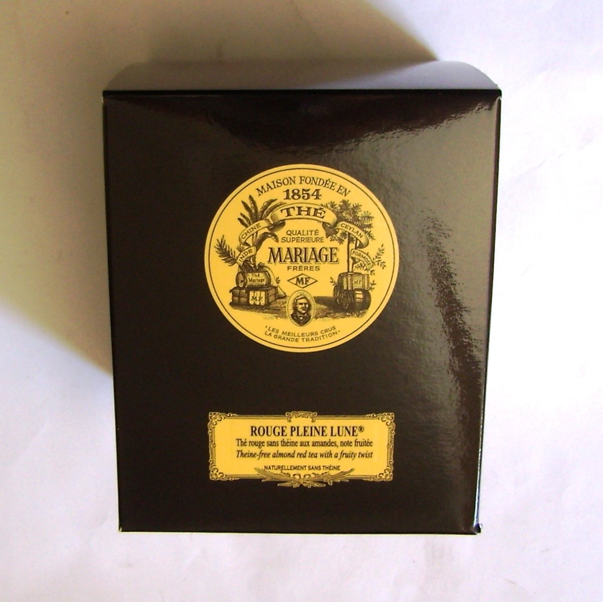 Mariage Frères - ROUGE PLEINE LUNE - Black classical sealed 3.52oz / 100gr canister / tin