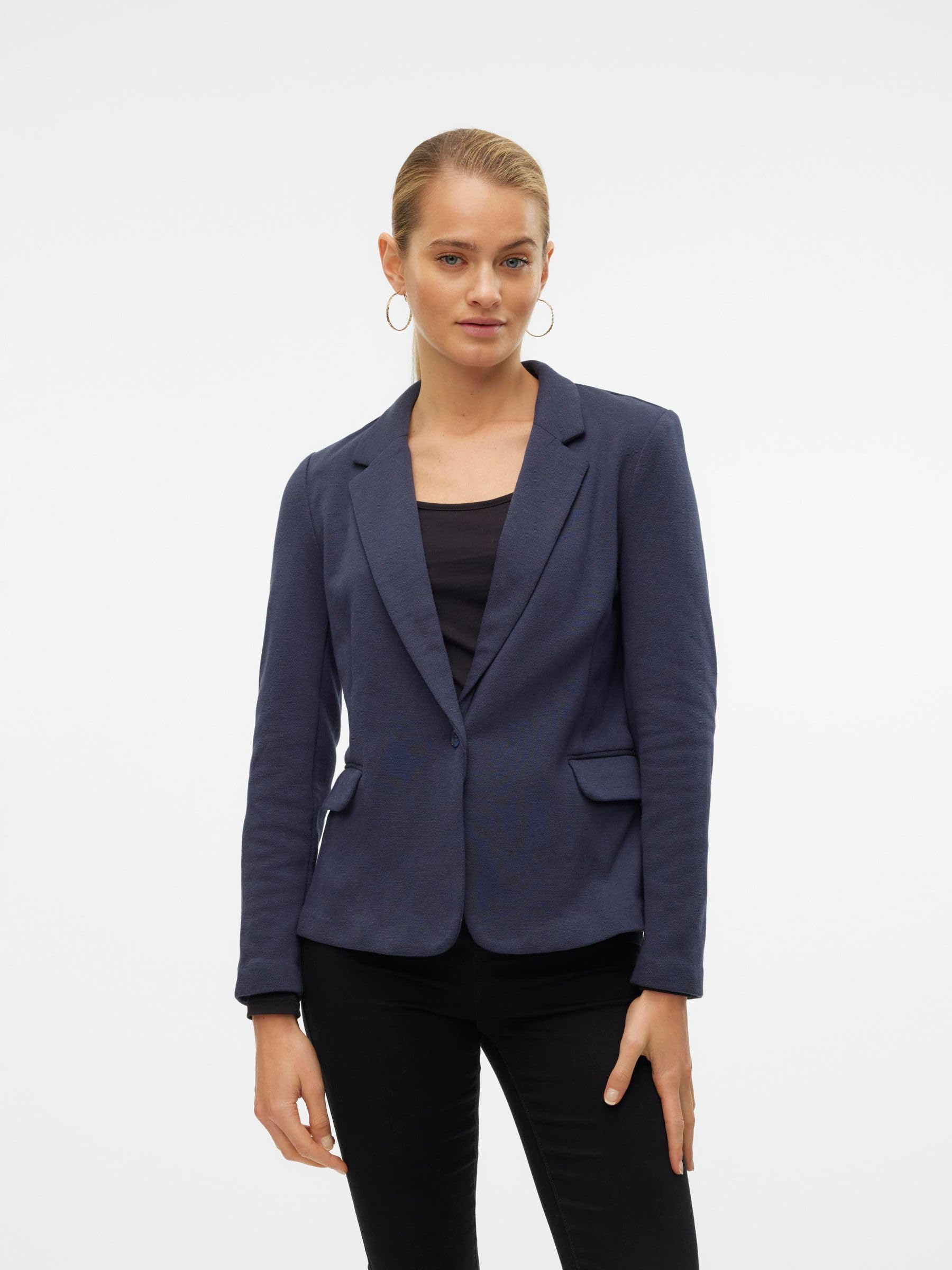 Vero Moda Szalenie Elegancki Kardigan Biznesowy Kurtka P³aszcz Shacket VMJULIA