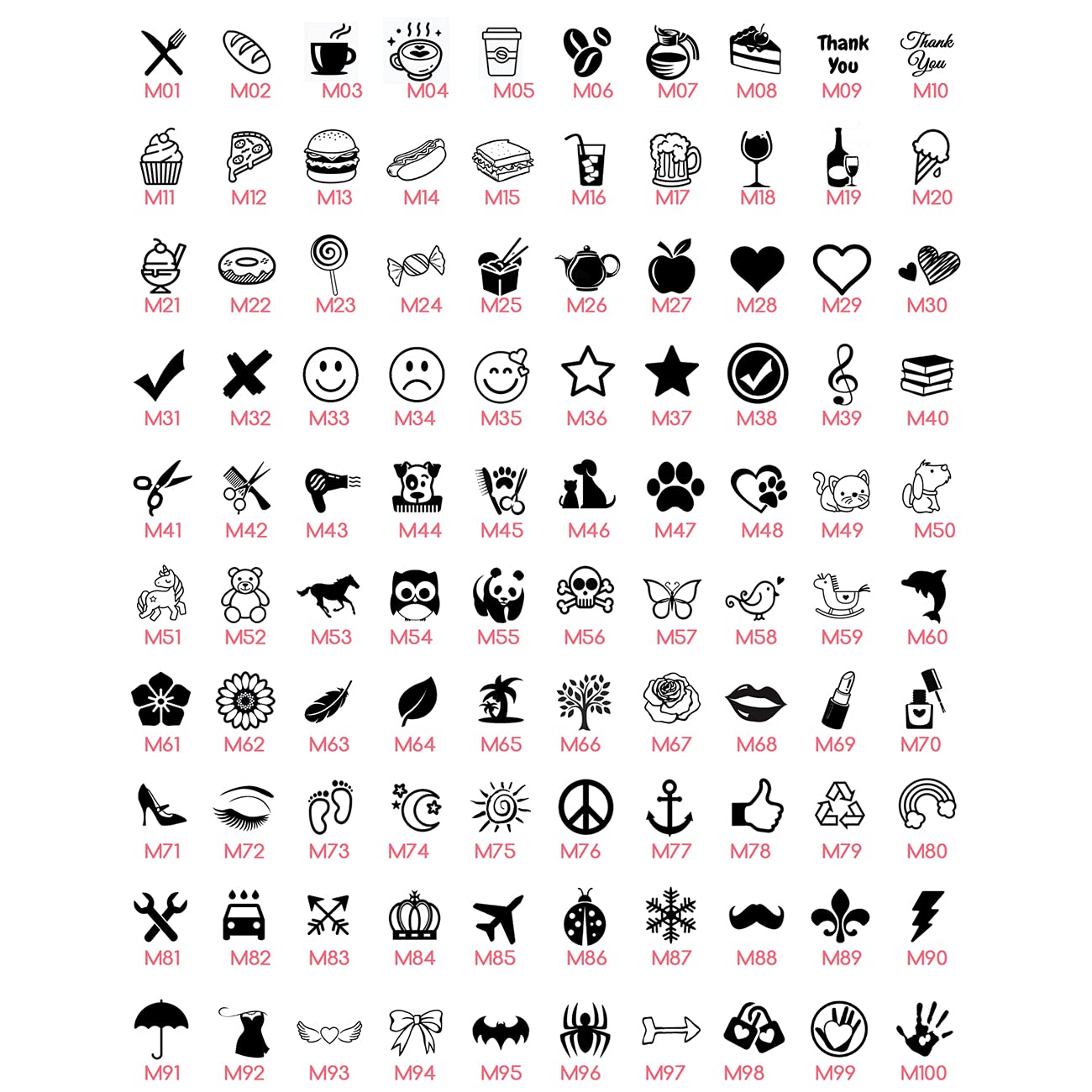 Amazon.com : Set of 3 pcs Loyalty Card Stamp, Business Stamp, You Pick  Image Ink Color, 100+ Picture for Choose, Teacher Stamp, Reward Stamp, self  Inking Stamp, Small Round Rubber Stamp : Office Products
