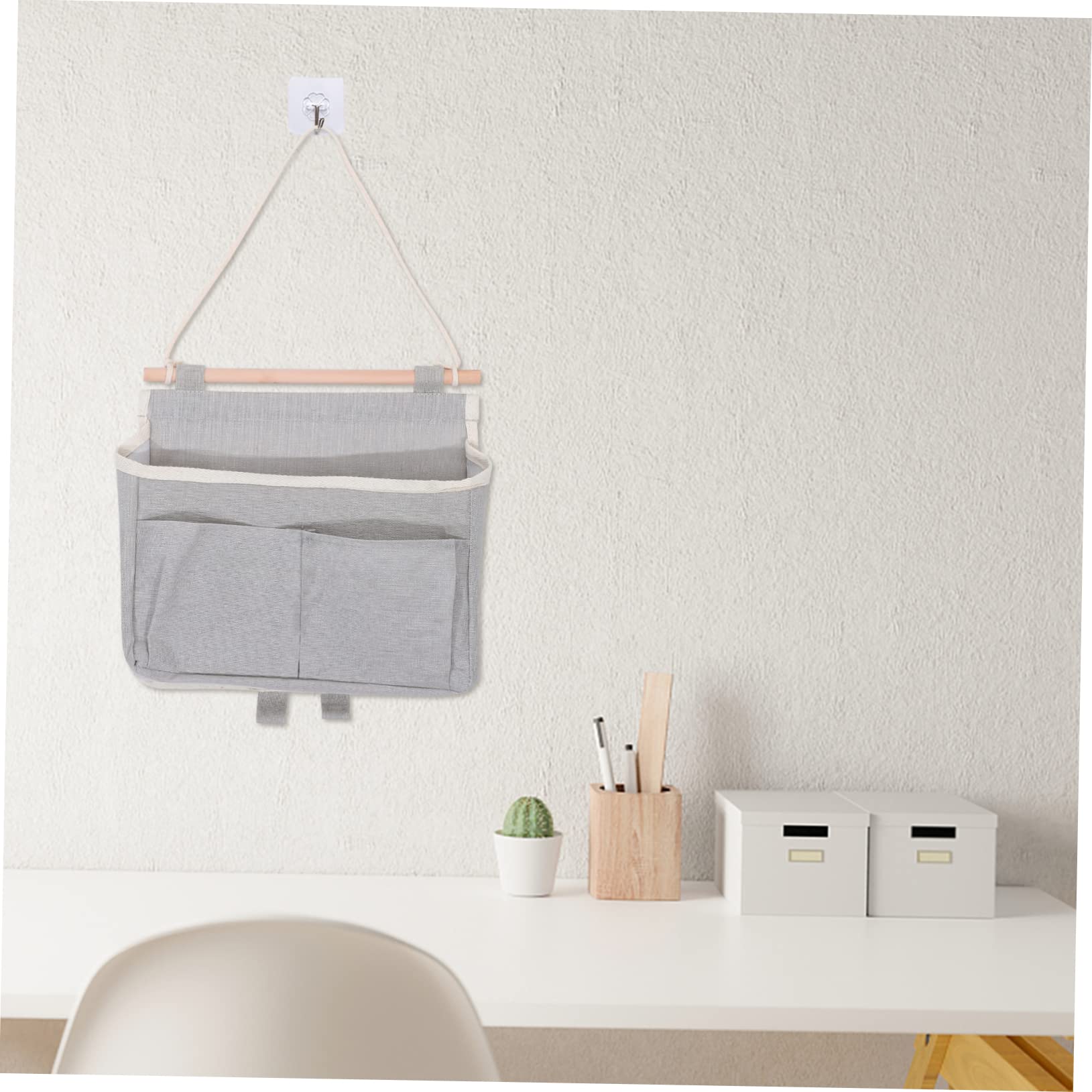 Zerodeko 4pezzi Borsa Organizzatrice Da Appendere Per Casa Multi-tasche Per Riporre Oggetti Vari Organizer Da Muro Per Cucina e Bagno