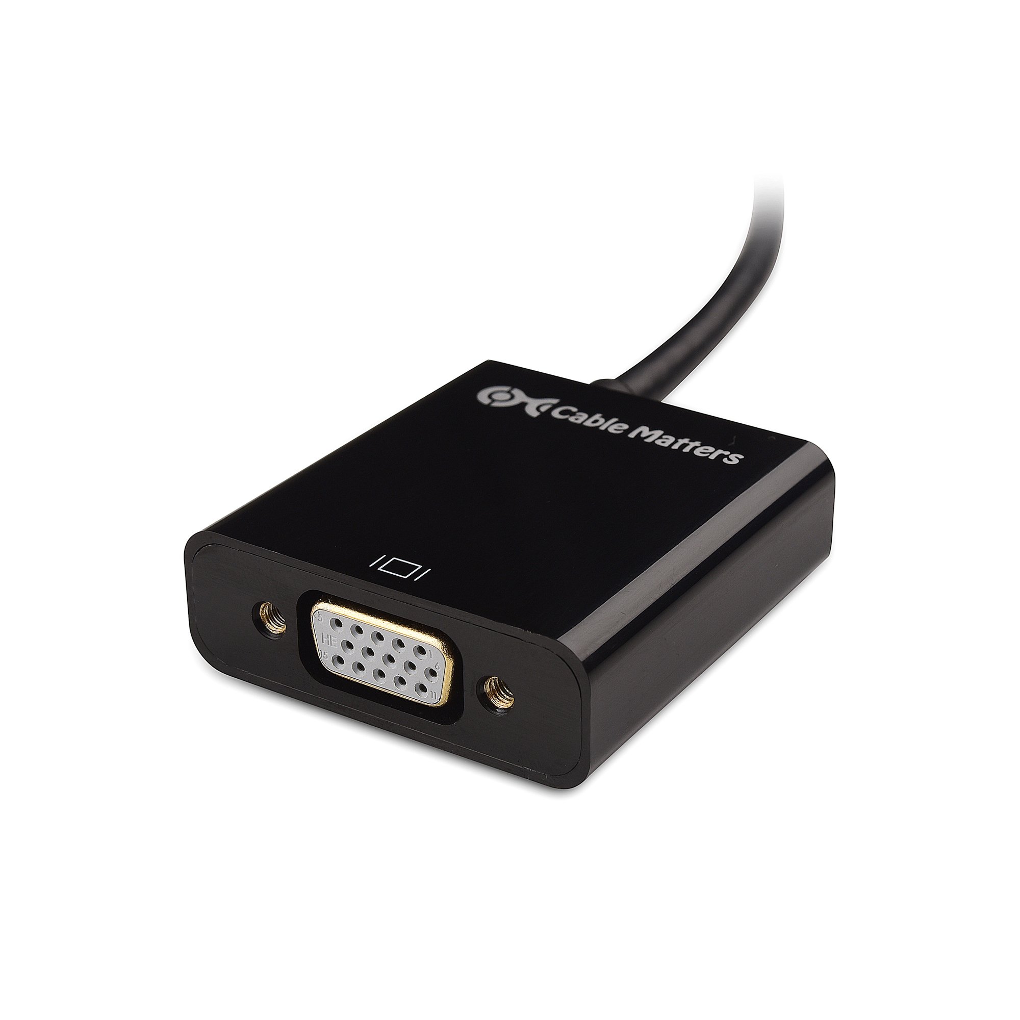 Cable Matters Adaptateur Micro HDMI vers VGA Noir