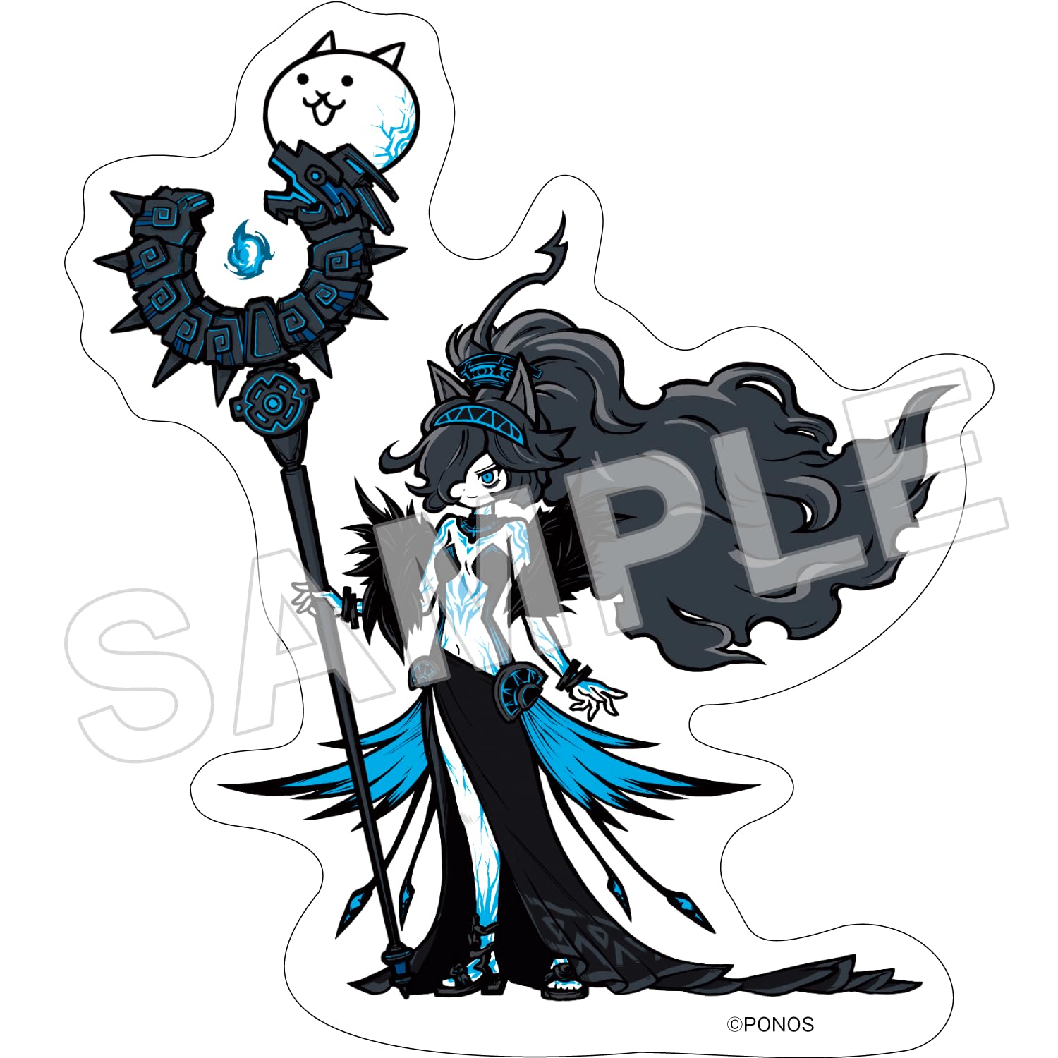 Amazon.co.jp: にゃんこ大商店オリジナル ステッカーセット 禍根の魔女