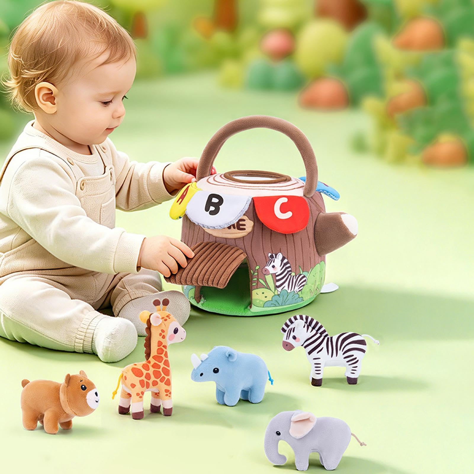 Animali Della Stalla Giocattoli Set Sensoriale di Apprendimento della | Set di animali per simbolico Per Bambini Casa Viaggio Scuola Materna Asilo Feste Classe