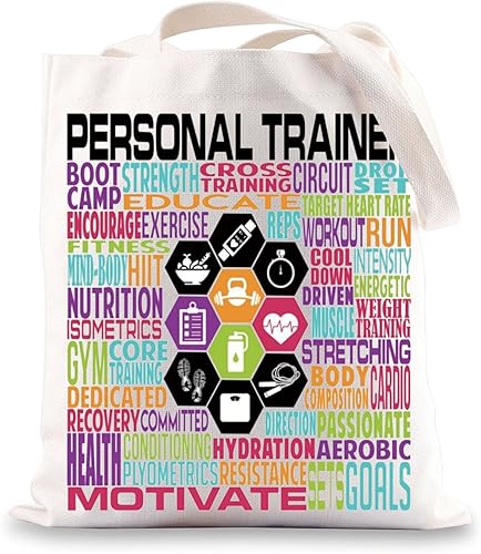 Miniatura 1 de BWWKTOP Bolsa de mano para entrenador personal, regalos para instructor de fitness, bolsa de hombro, regalos para entrenador de fitness