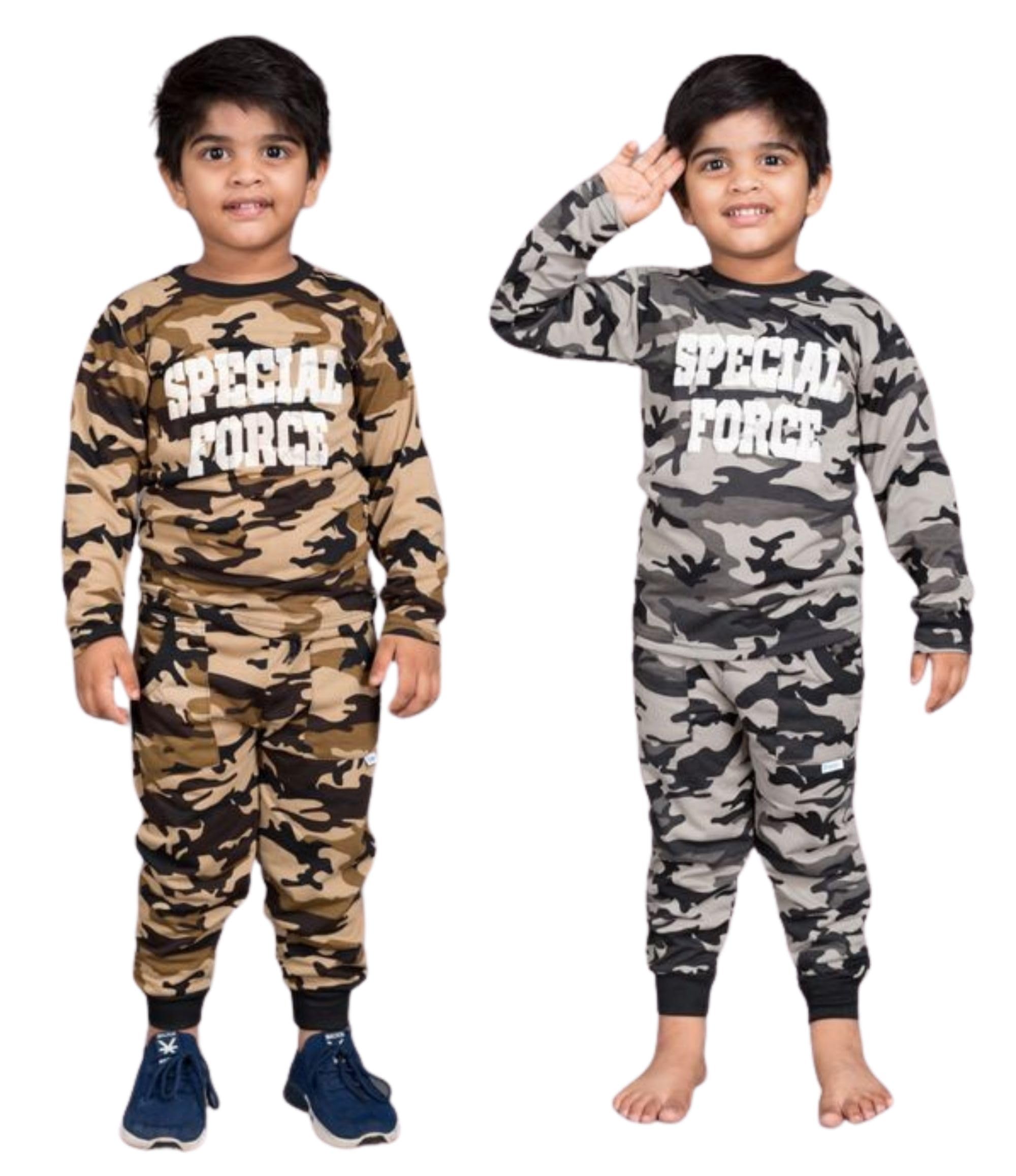 tiny toon Stylish Casual T-Shirt and Lower Set for Boys & Girls - Perfect for Summer Playdates, Outdoor Adventures, and Everyday Comfort Brown & Grey-picture-17