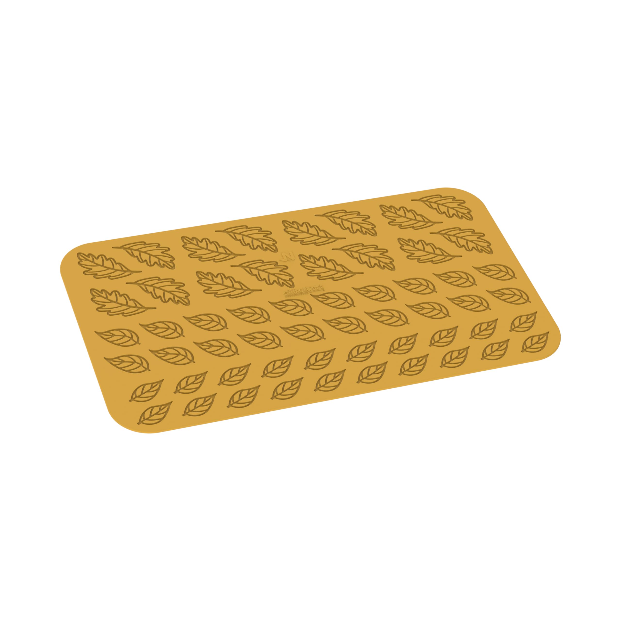 silikomart Moule en silicone pour gâteaux Taiga moule en silicone n° 16 cavité 69 x 40 – 20 cavité 45 x 21 H 2 mm – accessoires professionnels pour Noël et pâtisseries