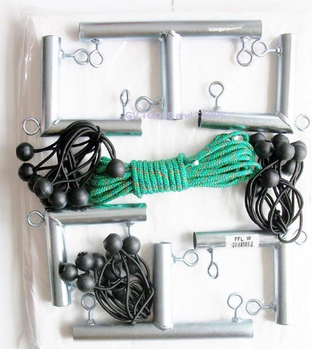 10' x 16' Outdoor Hanging Home Theater Portable Projection Movie Screen Kit 1" Fittings - Pipe NOT Included