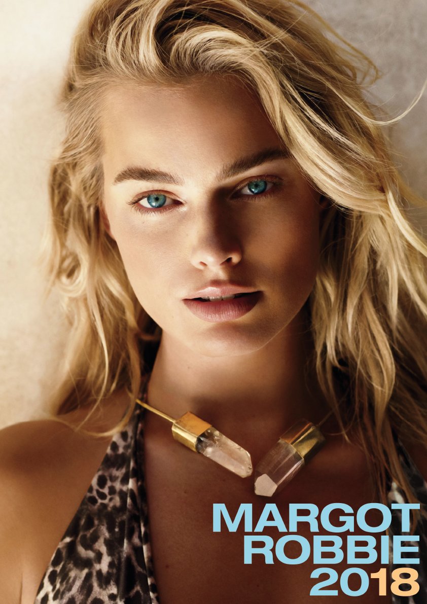 Margot Robbie 2018 Calendar