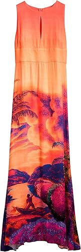 Vestido tropical M. Christian Lacroix