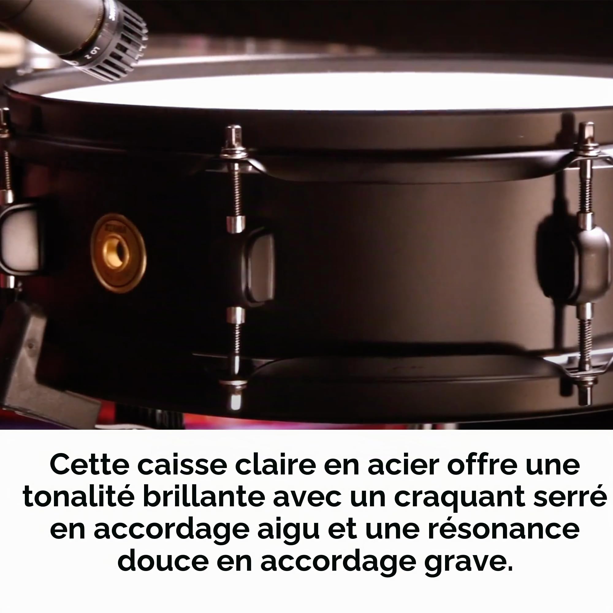 TAMA BST134BK Effect Series Caisse claire Noir 13 x 4"