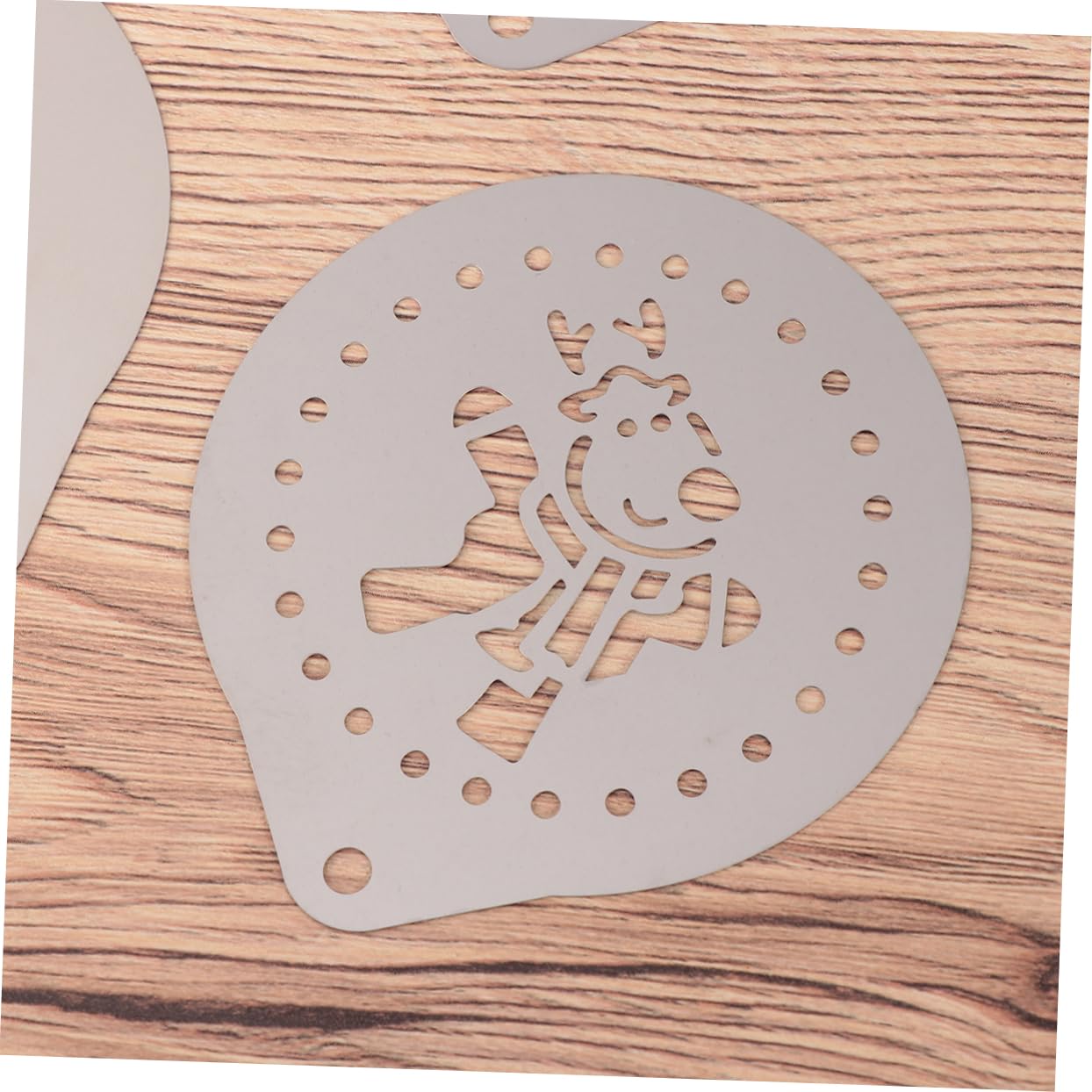 TOPBATHY 3juegos Plantilla De Café Inoxidable Para Latte Art De Moldes De Decoración Leche Para Cappuccino y Café Casa