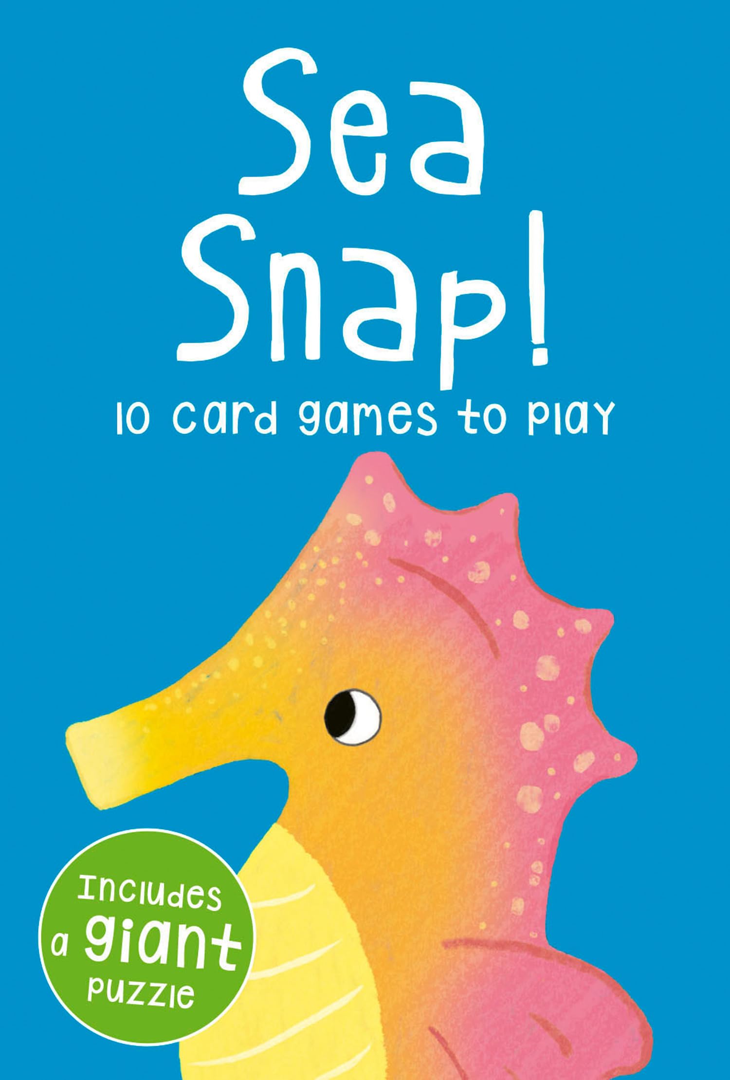 Sea Snap! Flashcards: 10 Games to Explore and Play with 52 Brilliantly Illustrated Activity Cards - Includes Giant Puzzle!: The great floor puzzle and card game book for children ages 3+