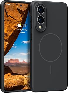 Rayboen for Magnetic Galaxy S25 Edge Case, Full Black