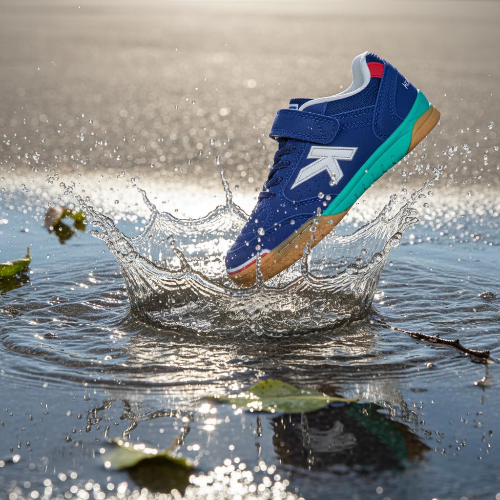 KELME Zapatillas De Fútbol Sala De Niño Precision Elastic Azul