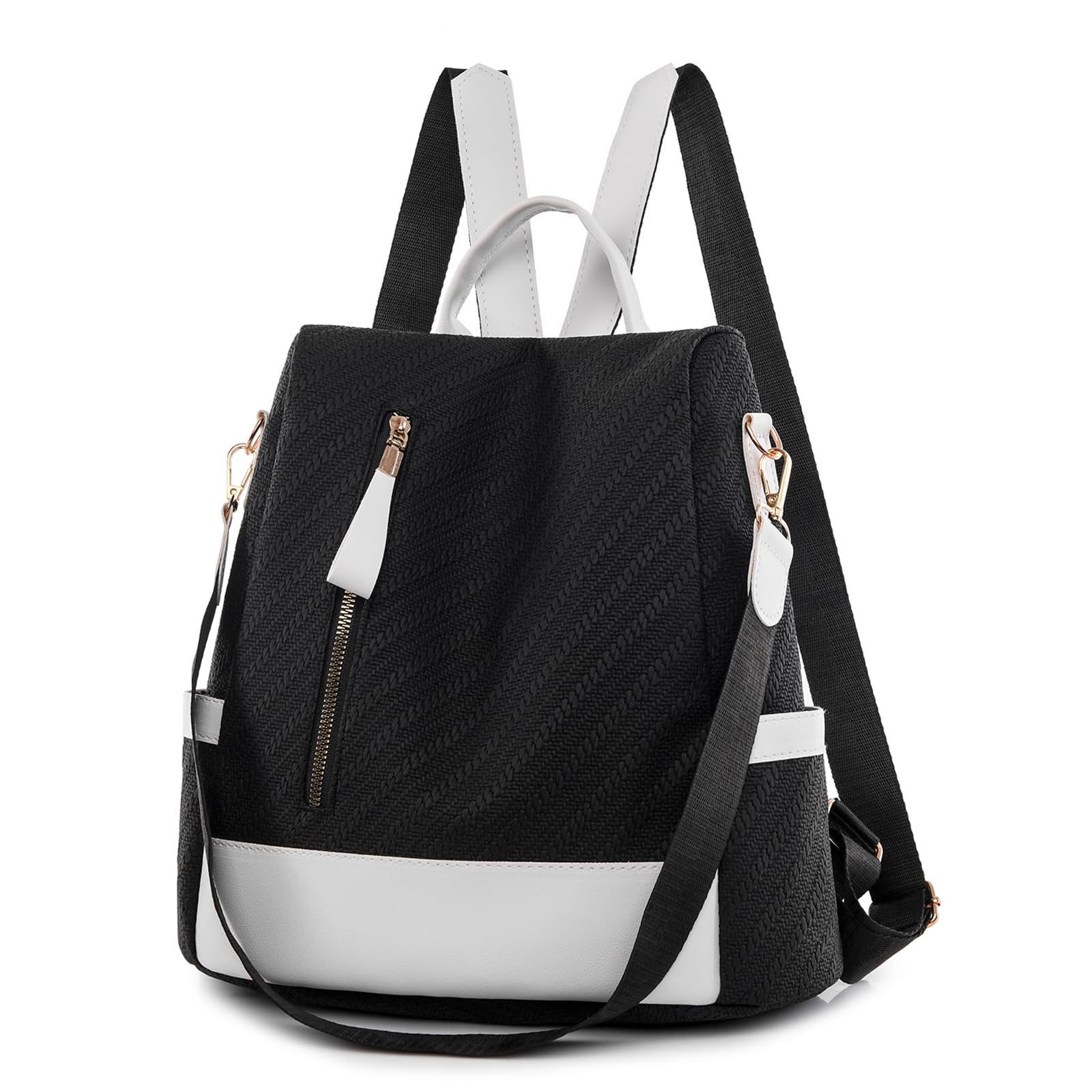 GenericNewwyt Fashion Backpack Students Schoolbag Doe Strap Shoulder Bag Travel Bag for Women Girl School College Backpack Rucksack