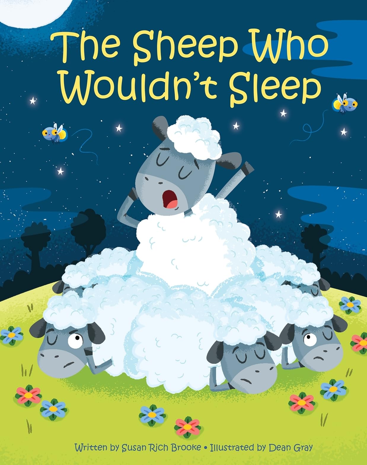 The Sheep Who Wouldn't Sleep - A Story That Teaches Self-Soothing and Mindfulness