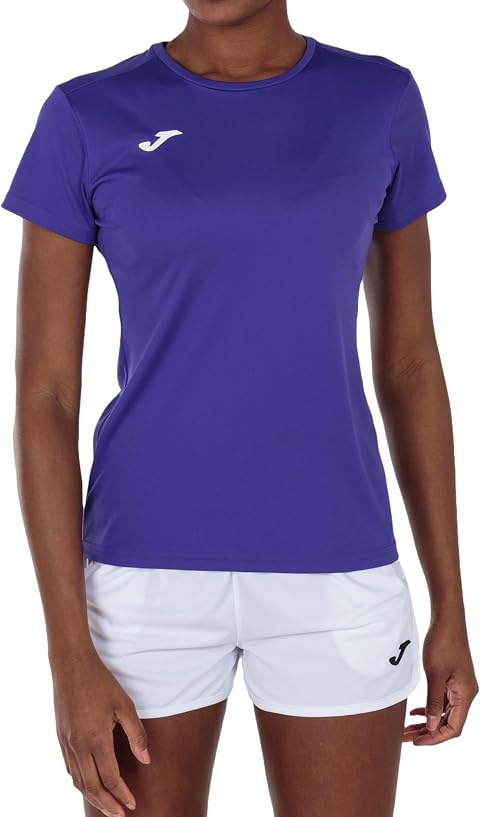 Joma Maglietta Sportiva Donna, 6XS - 3XL - Mantiene Il Contatto con Il Corpo Asciutto, Ideale per la Corsa o Gym - Combi