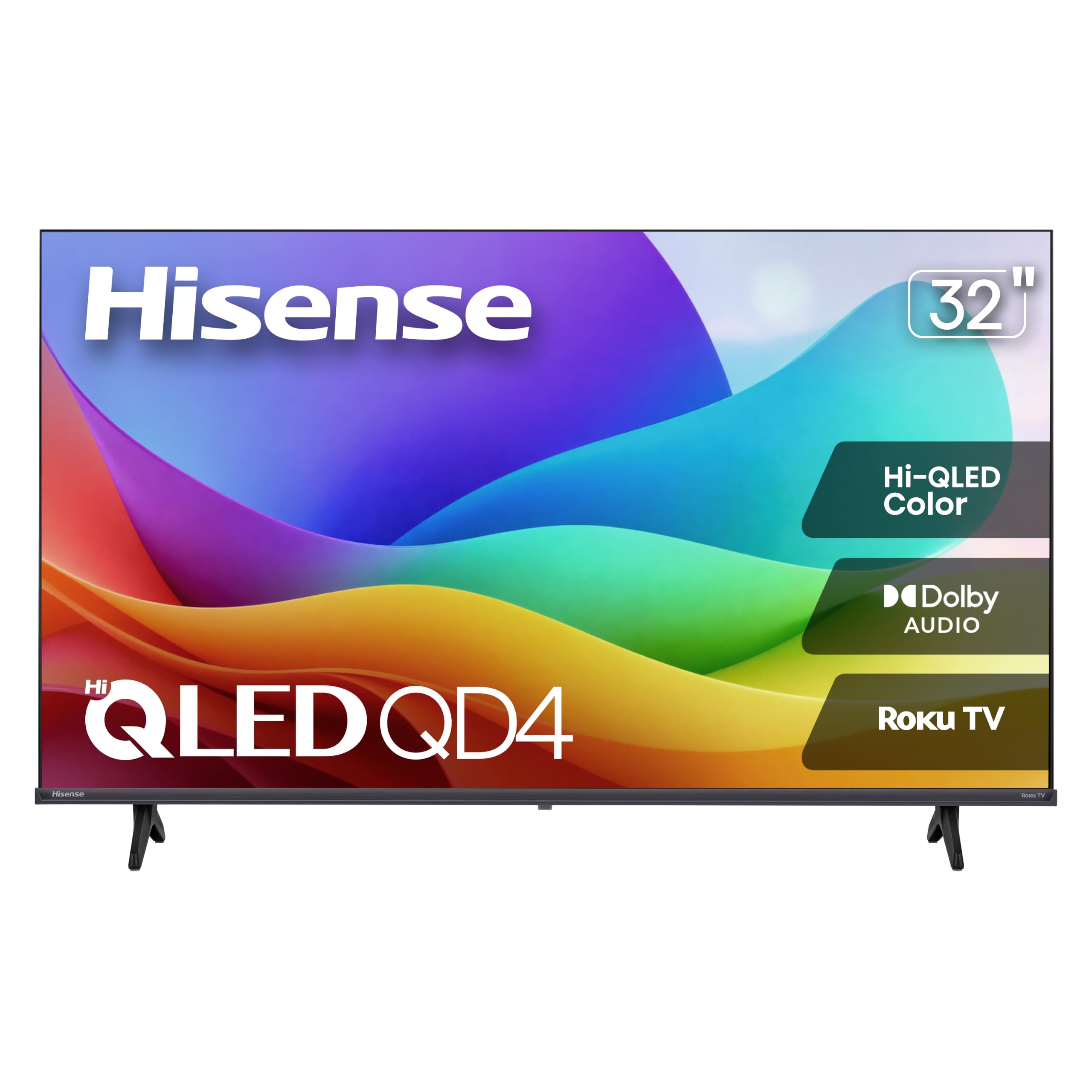 Hisense 32-Inch Class QD4SR Series Hi-QLED Smart Roku TV