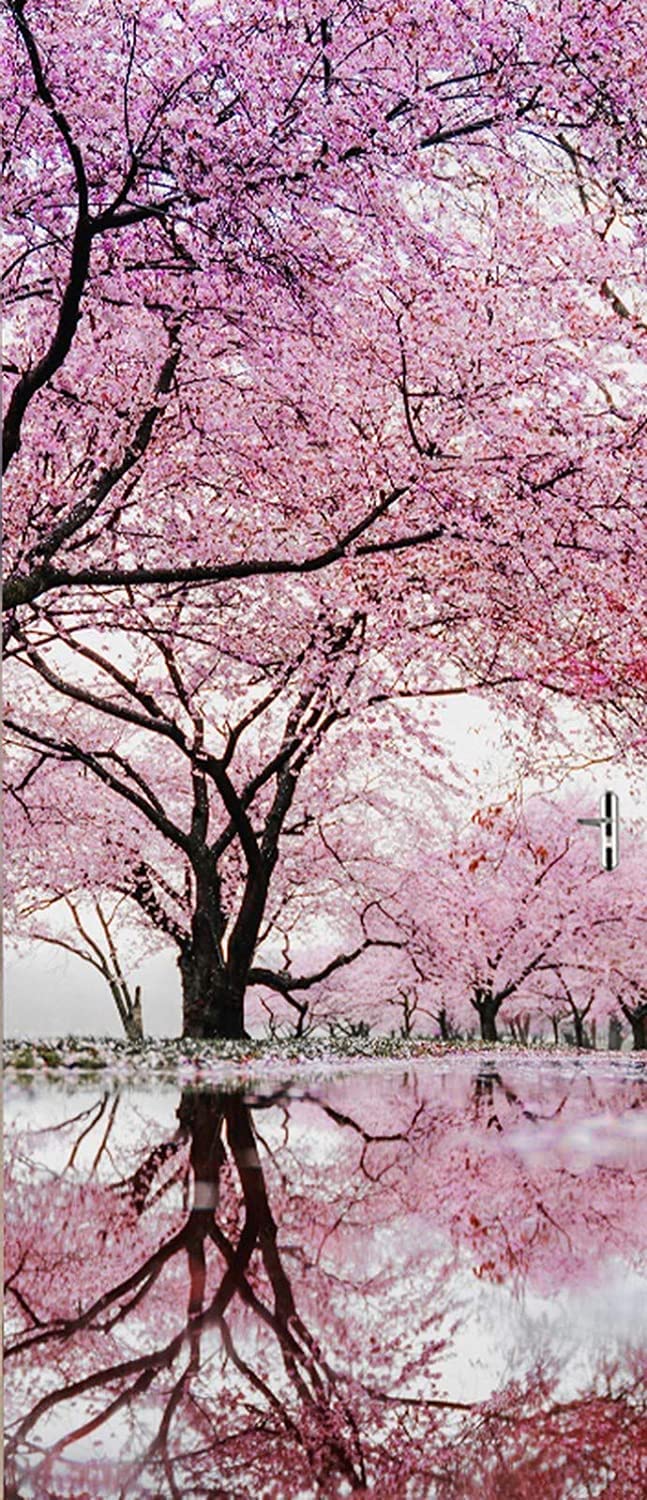 Stickers De Porte, Autocollants De Porte Art 3D Porte Planche En Bois Nostalgique Vintage Poster