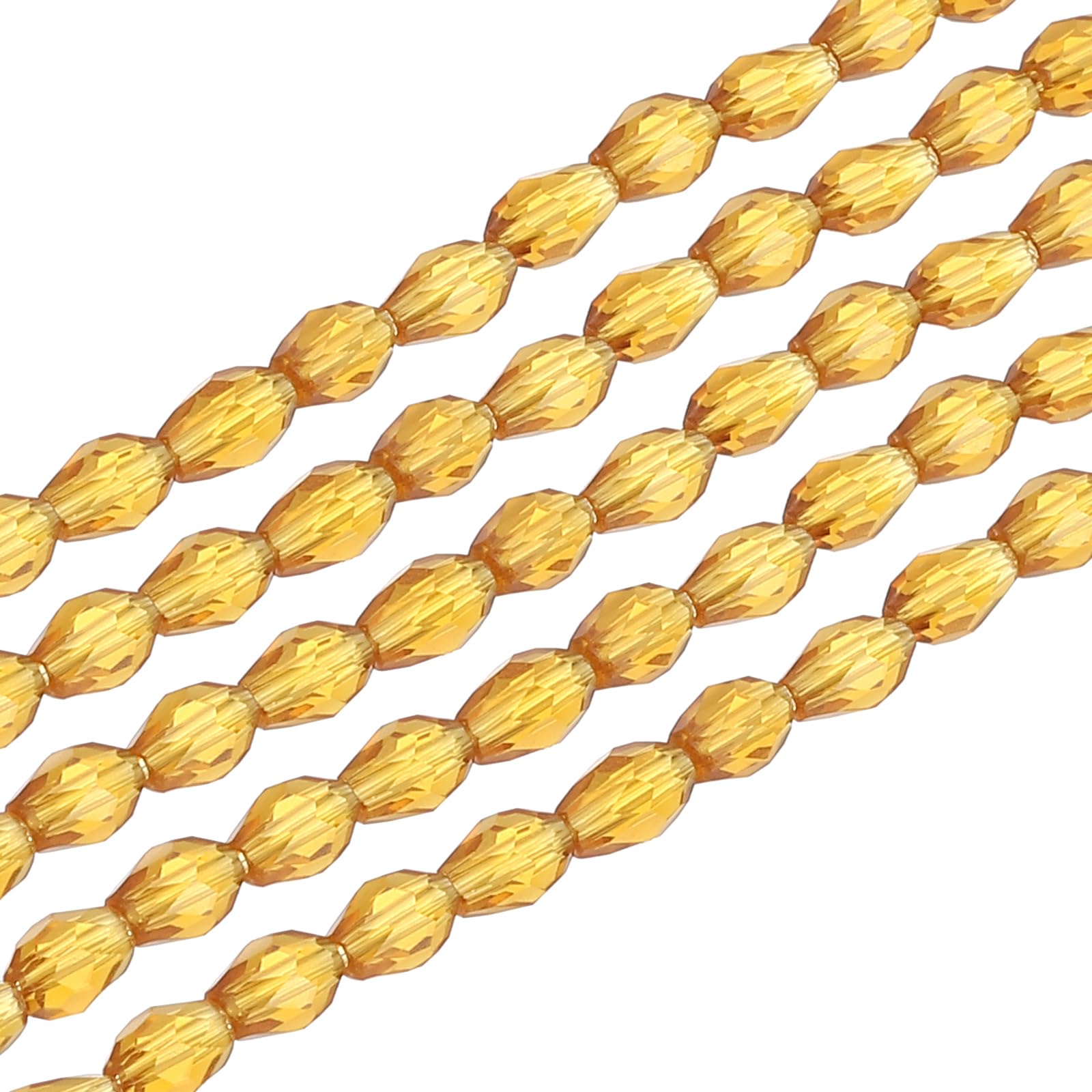 PATIKIL Teardrop Faceted Beads