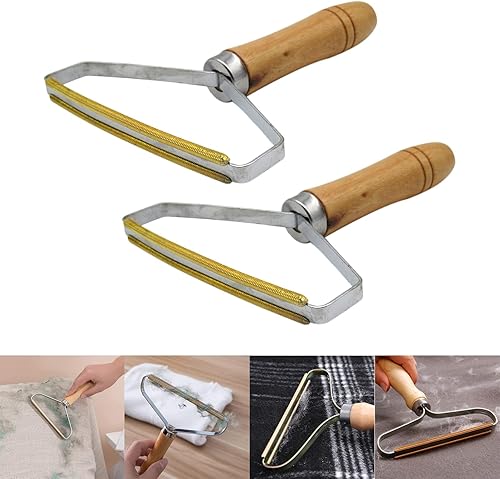 Nuevo! Paquete de 2 limpiadores Uproot portátiles para eliminar pelusas de ropa, removedor de pelusas de pelo de mascotas, depiladora rápida para
