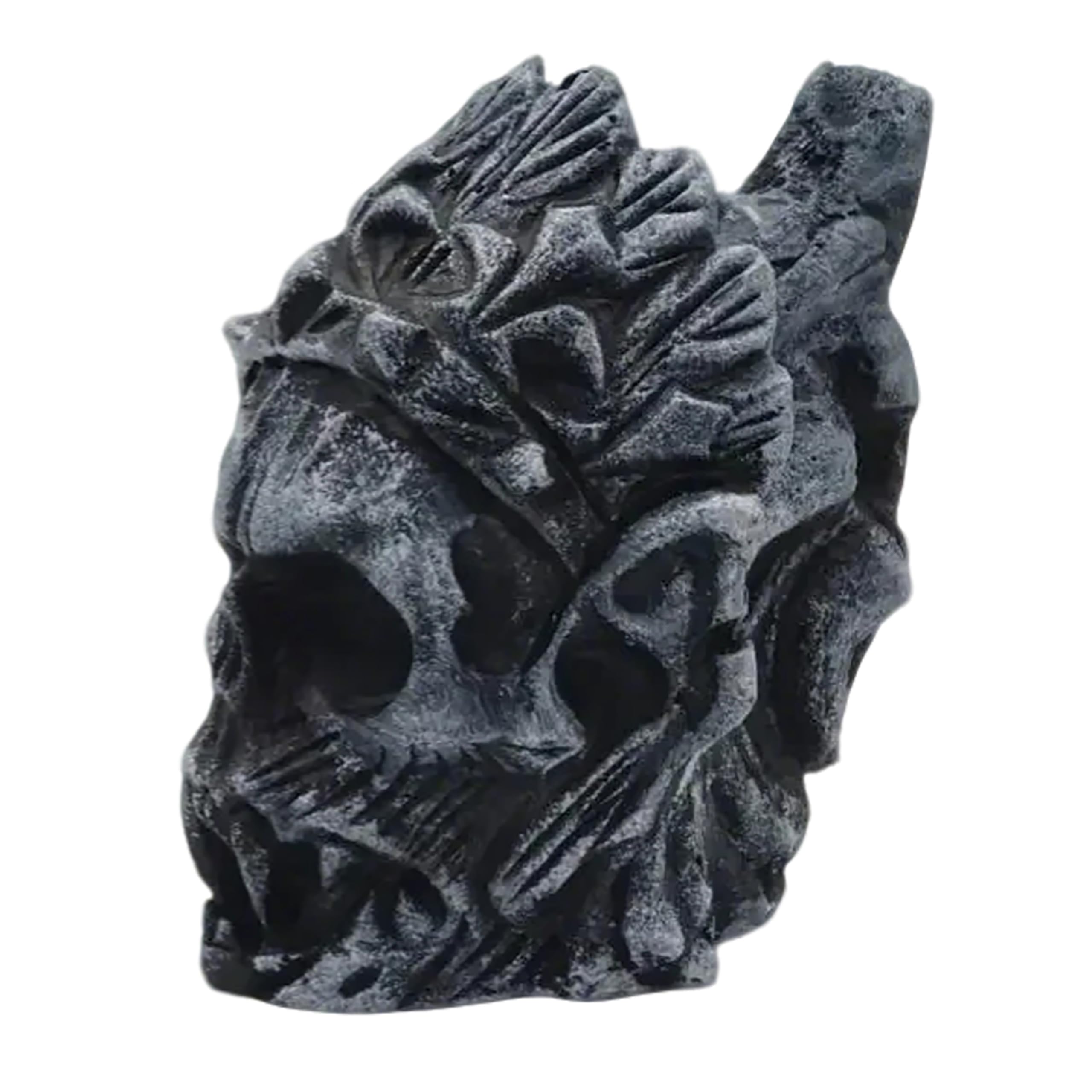Pipée de la mort aztèque – Plus de 125 décibels Cris humains les plus bruyants, ancienne pipée aztèque pour Halloween, Dia De Los Muertos, cadeaux uniques pour les fans d'horreur et d'histoire (Noir A