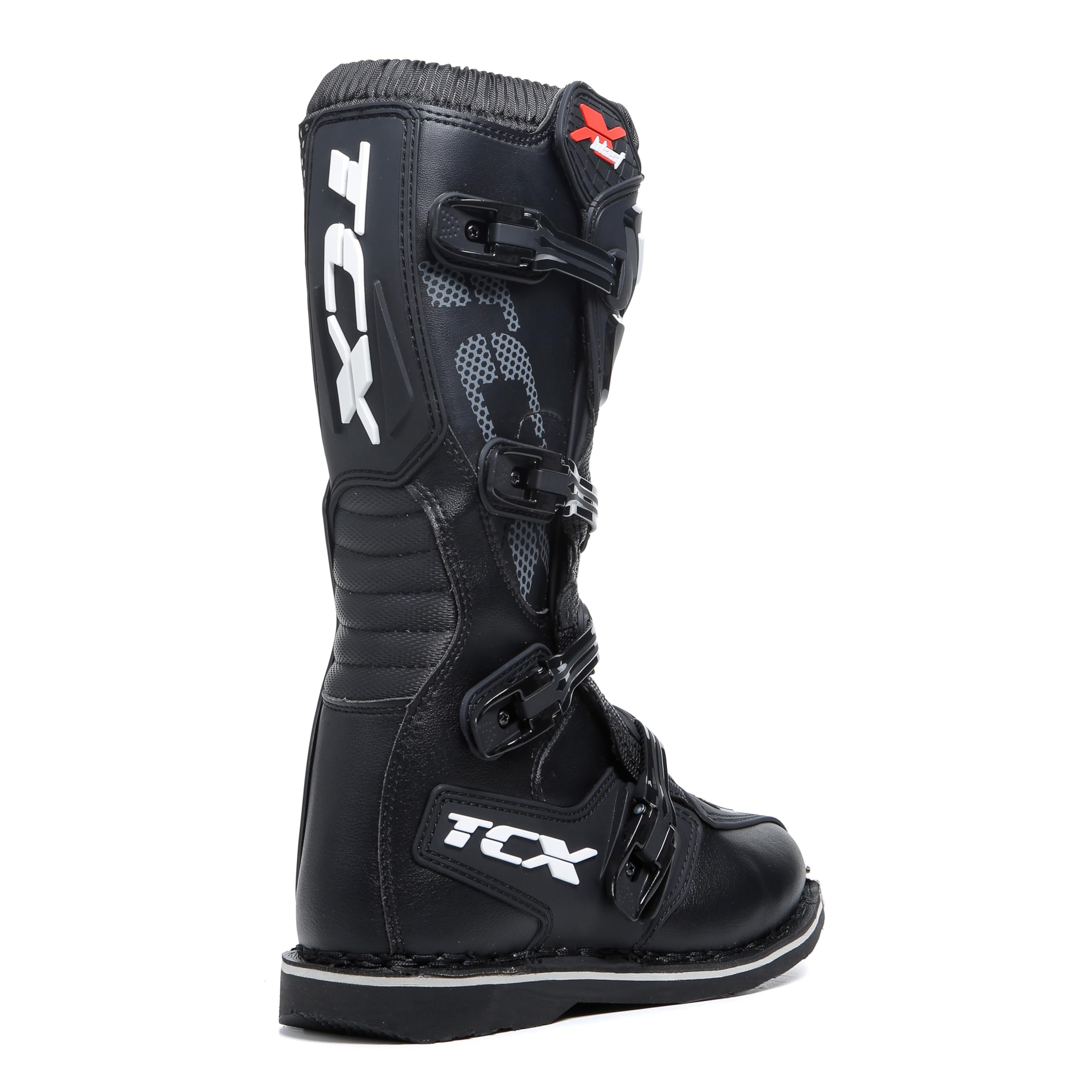 TCX - X-Blast, Stivale da Motocross Uomo, Stivale da Enduro, Stivale da Fuoristrada con Tomaia in Microfibra e Suola con Costruzione Goodyear