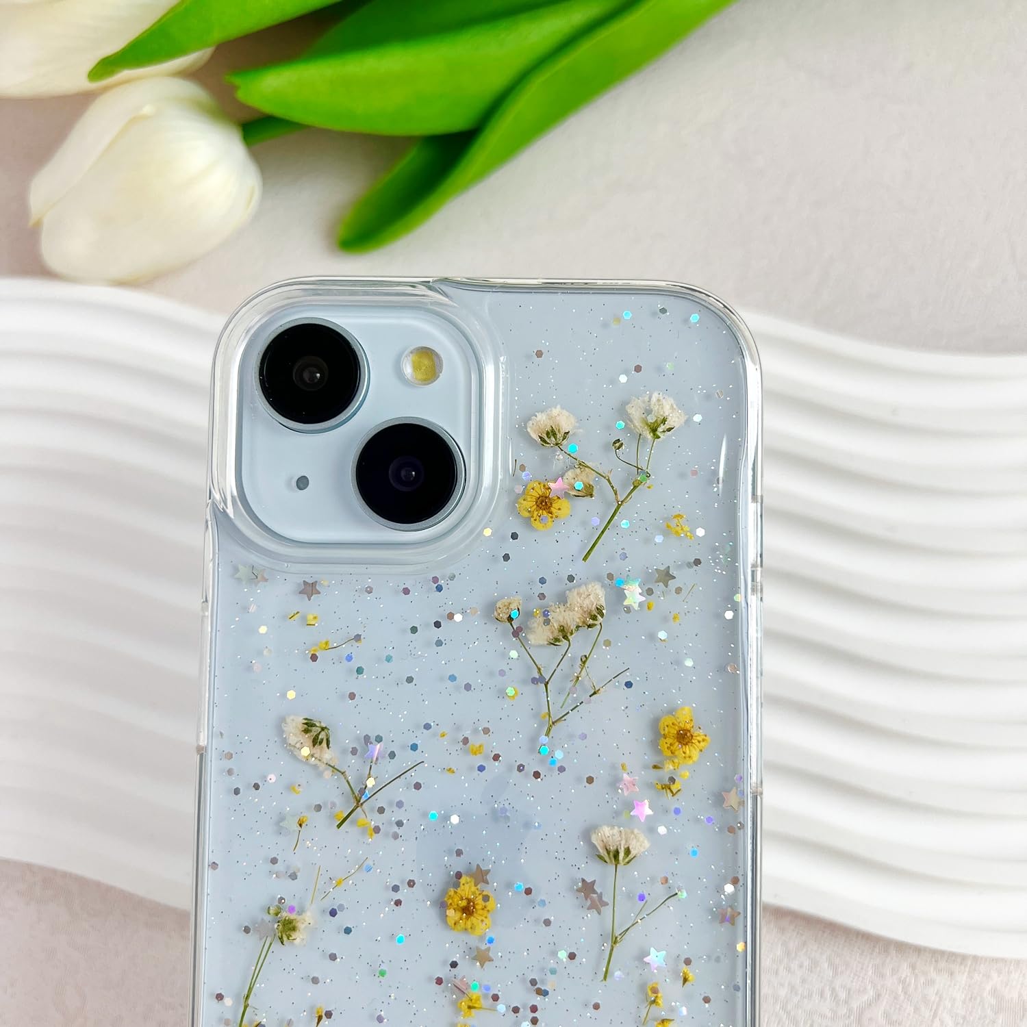 Amazon.com: LSEEKA for iPhone 15 / iPhone 14/ iPhone 13 Clear Case