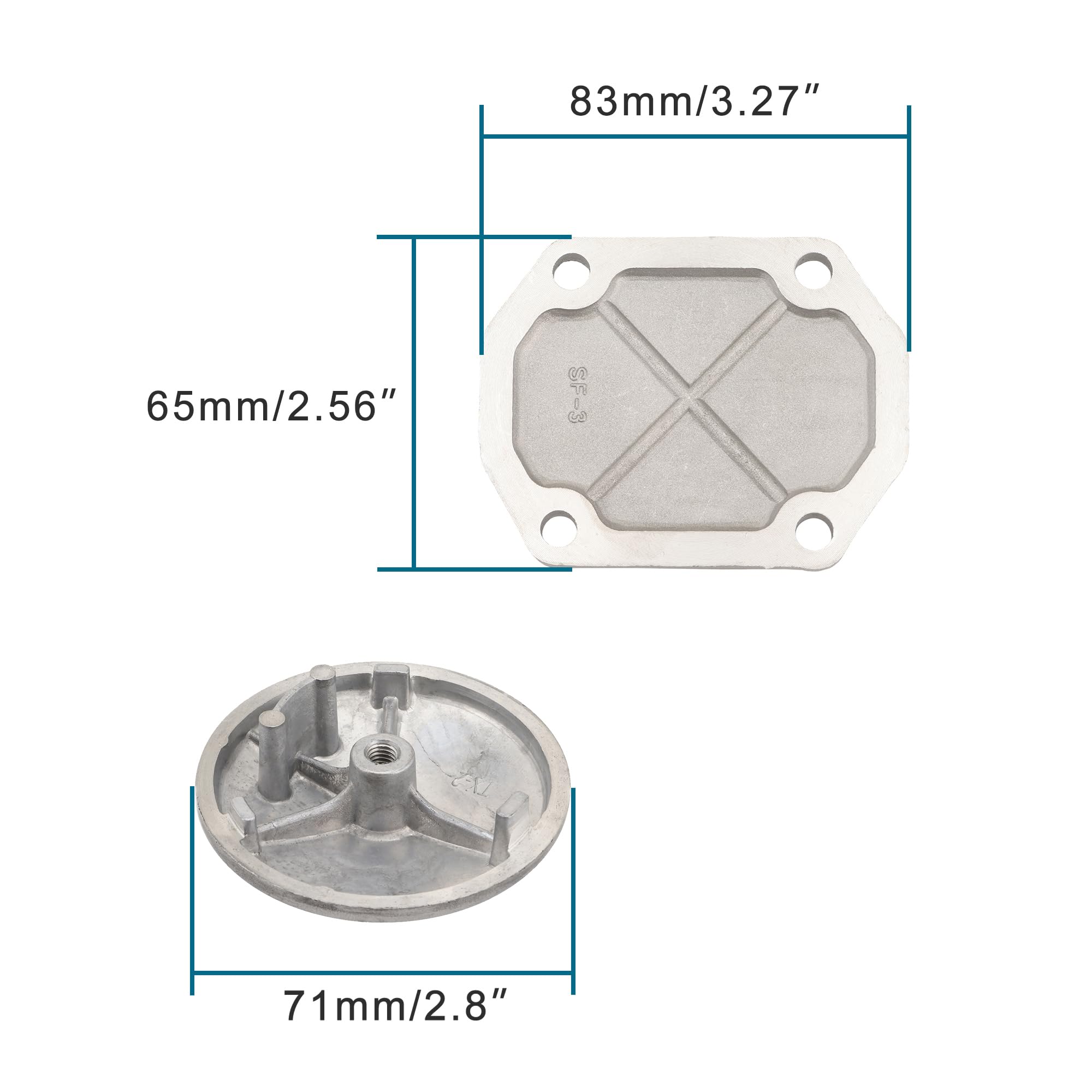 GOOFIT Couvercle de Culasse Sets Remplacement pour 70cc 90cc 110cc ATV Quad 4 Wheeler Dirt Pit Bikes