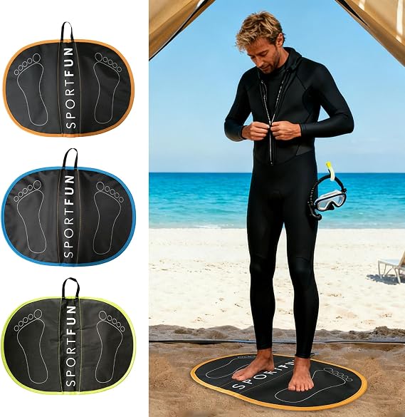 Beach Changing Mat Waterproof Feet Pad