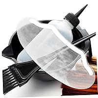 Vista 4 de SAFIGLE 50 unids corte de pelo Escudo de ojos Salon Eye Shields Shower Face Hair Protector para corte de pelo