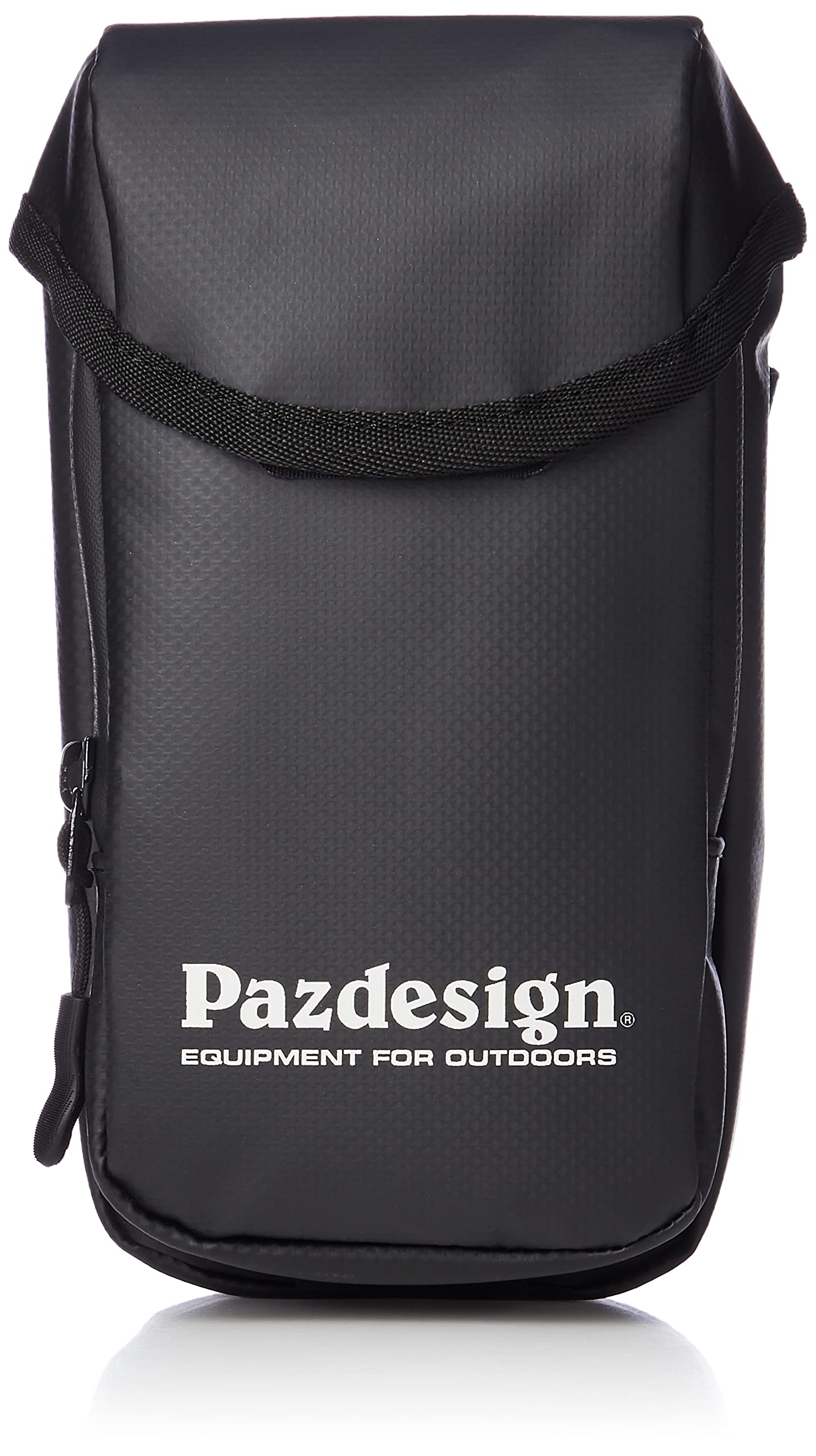 Pazdesign PAC-319 Tarpaulin Mobile Pouch II, Black White, (W x H x D): 3.9 x 7.3 x 2.2 inches (100 x 185 x 55 mm)