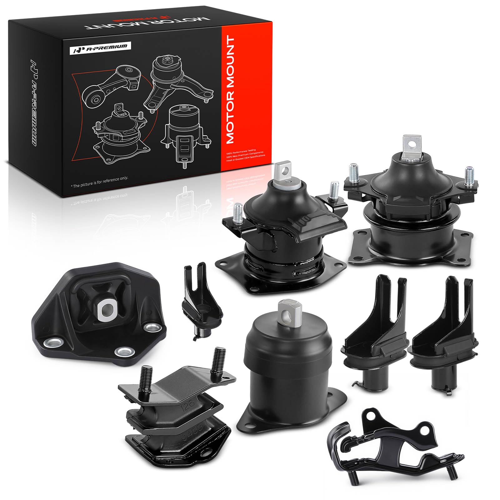 Amazon.com: A-Premium 8PCS Engine Motor Mount Transmission Mount