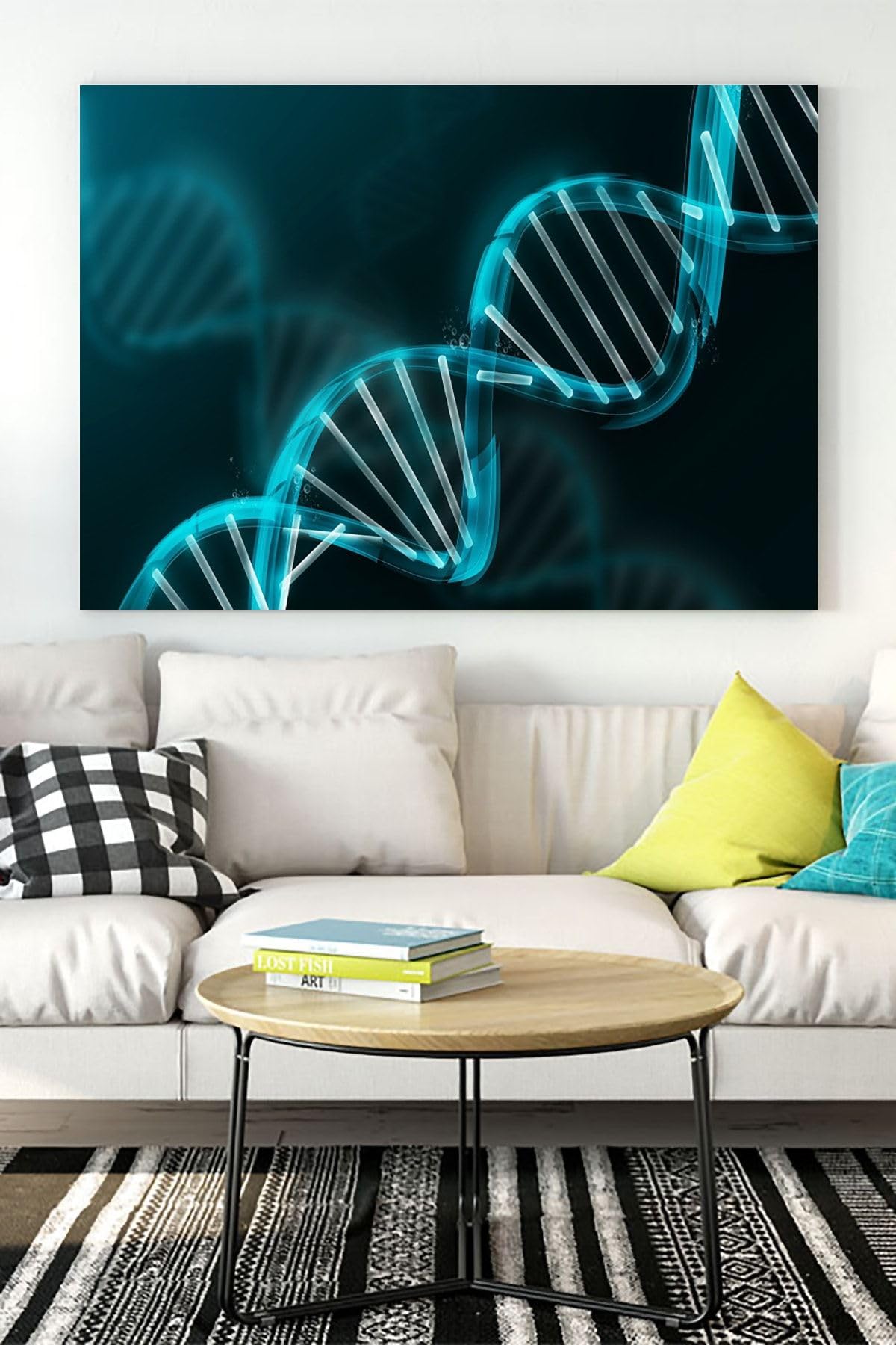 Postermanya (pster15752) Dna Bilimsel Kanvas Tablo 50 x 70