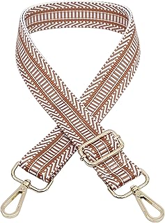 Correa de Hombro Ajustable Correas de Bolso Trenzadas Coloridas Correas de Hombro de 3,8cm de Ancho Correas para Bolsos con Hebilla Metalica Correa para Bolso con Largo 72-129cm