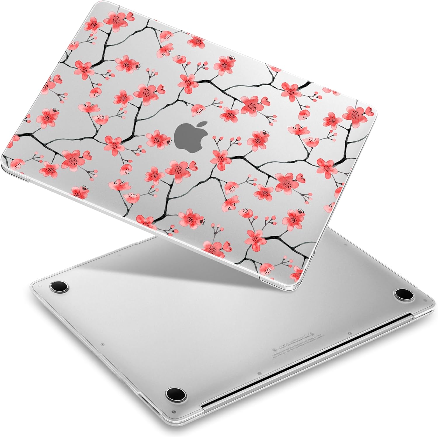 Case for MacBook Pro 13 inch 2022 2020 Released A2338 M2 M1 Chip/A2251/A2289, Laptop Hard Shell Case with Keyboard Cover & Screen Film & OTG Adapter & 2 Webcam Covers, Geometric Floral