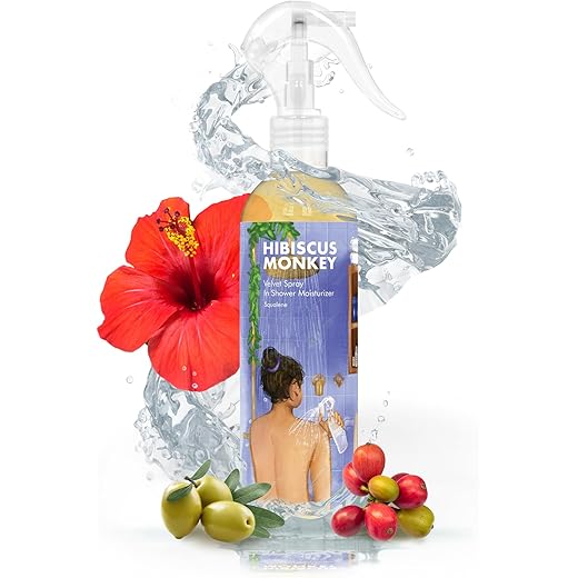 HIBISCUS MONKEY Velvet Spray Squalene Body Moisturizer 250ml
